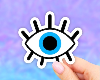 Evil Eye Sticker, Oracle Eye Sticker, Religious Stickers, VSCO Stickers, Laptop Stickers, Aesthetic Stickers, cute Stickers, Computer decal