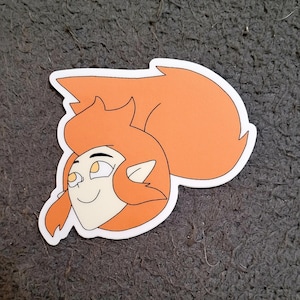 The Owl House Inspired Young Adult Eda Clawthorne Sticker