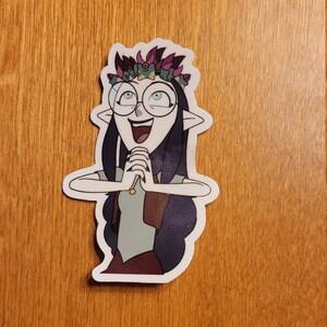 The Owl House Inspired Young Adult Eda Clawthorne Sticker 