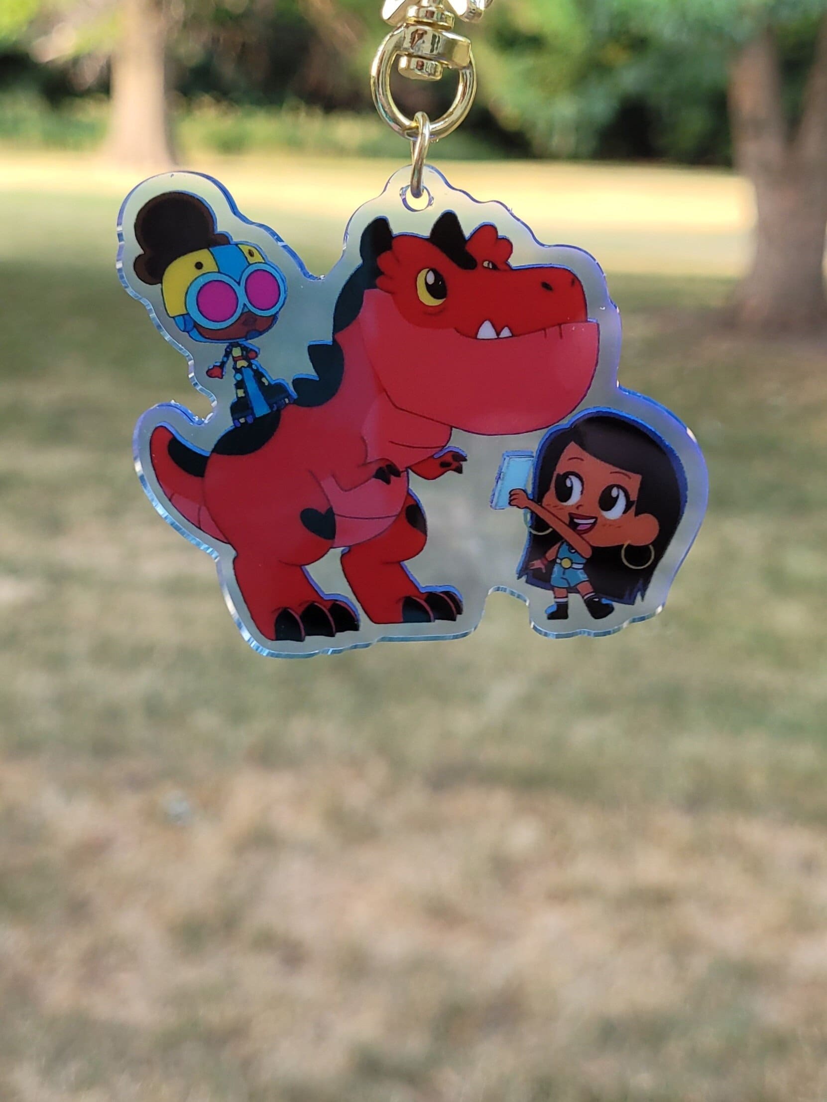 Moon Girl and Devil Dinosaur Inspired Lunella Casey Acrylic