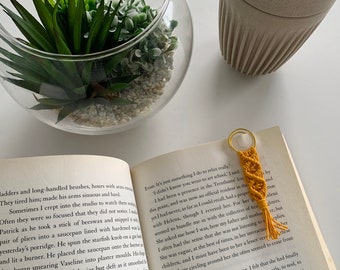 Macrame Bookmark | Page Marker | Diary | Book marker | Great Gift for Book lovers | Birthday Gift | Small Present