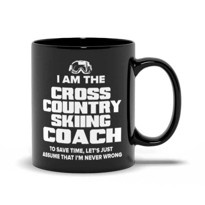 Cross Country Skiing Coach Mug Cross Country Skiing Gift Etsy