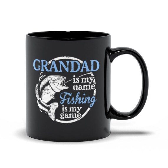 Funny Fishing Grandad Mug Birthday Fathers Day Fishermen Gift from Grandkids Funny Fishing Grandad Mug Birthday Fathers Day Fishermen Gift from Grandkids