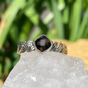 Smoky Quartz Ring 9.25