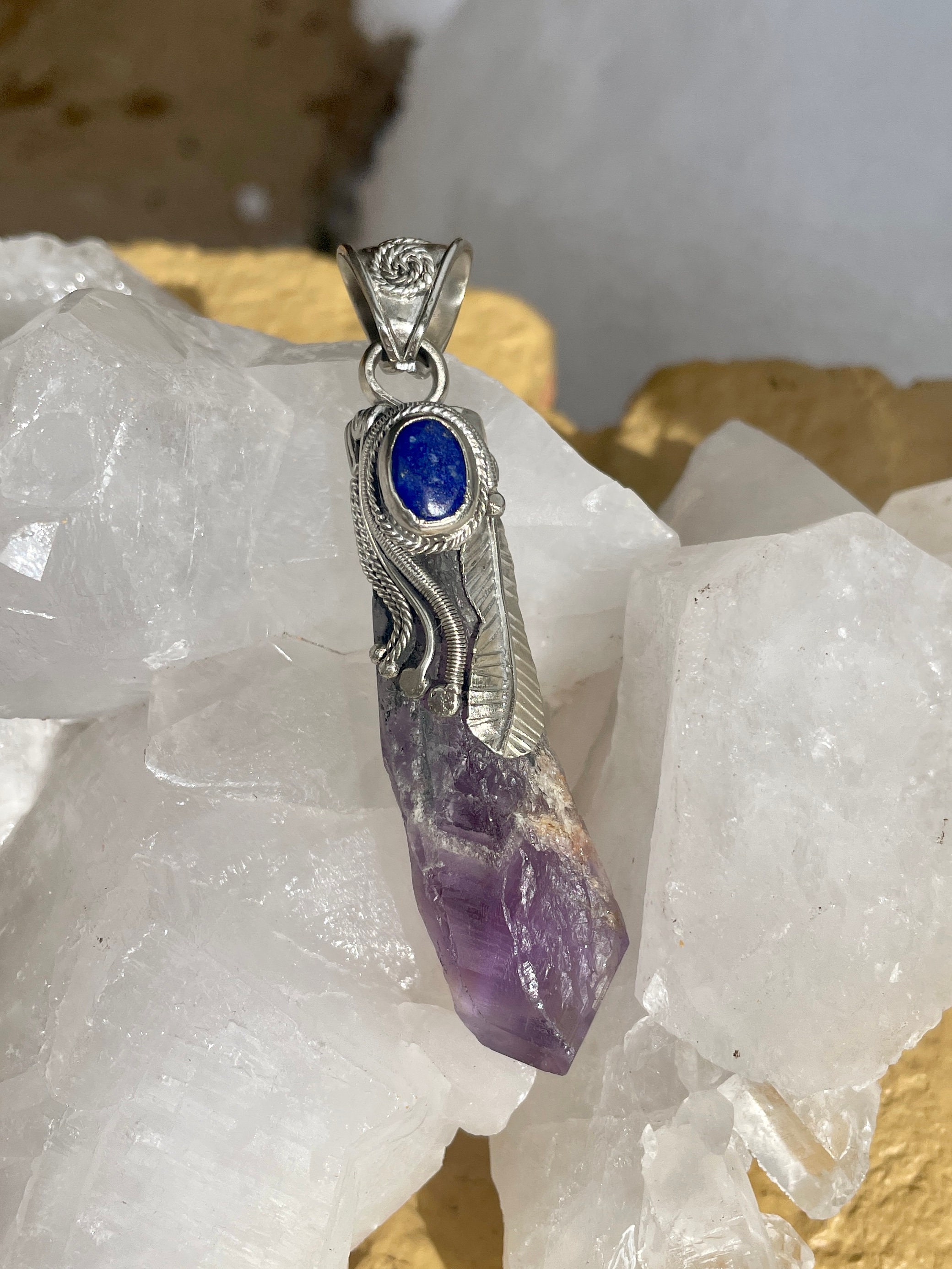 Purple store lapis lazuli