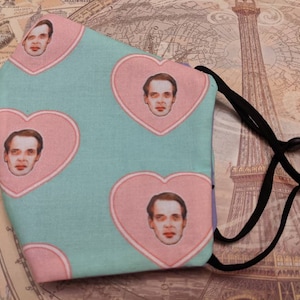 Steve Buscemi pastel face mask