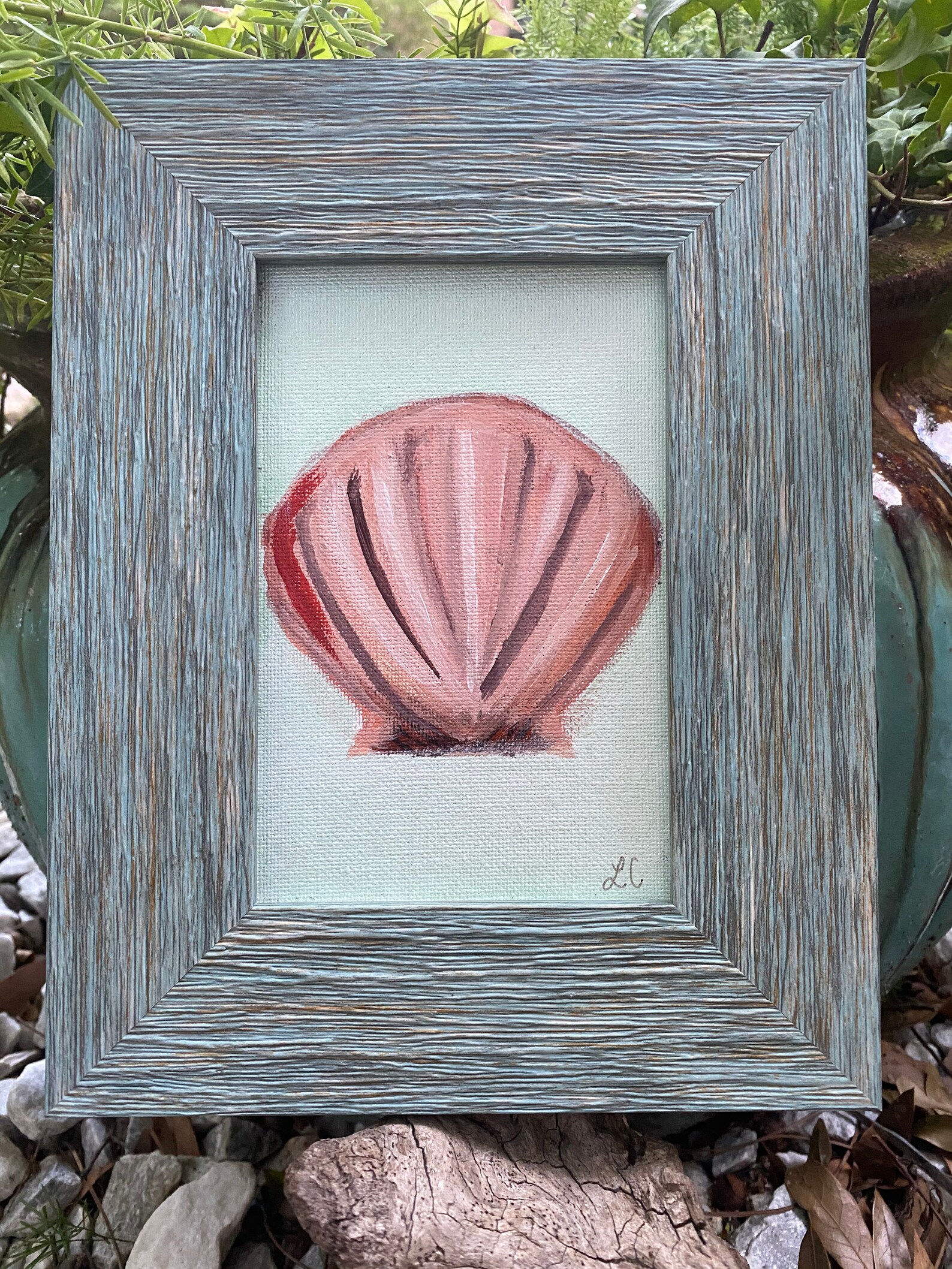 Shell Painting - Etsy