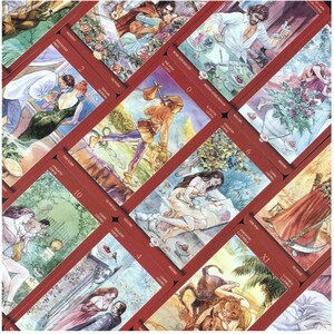 Large Sexual Tarot Deck With a Guidebook, Tarot of Sexual Magic Deck ...
