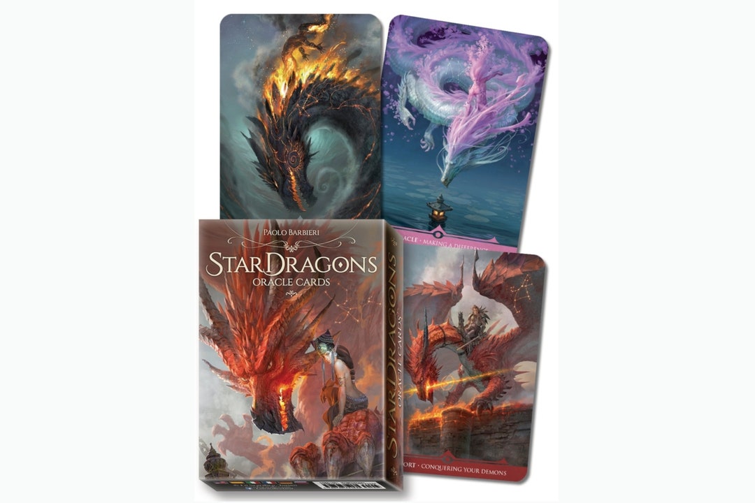 Dragon Oracle, Star Dragons Oracle, Large Tarot Deck With Guidebook - Etsy