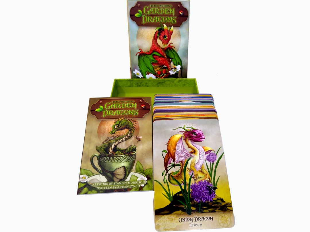Dragon Tarot, Garden Dragons Oracle Deck - Etsy