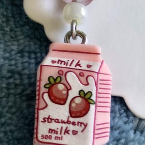 Strawberry Milk Earrings