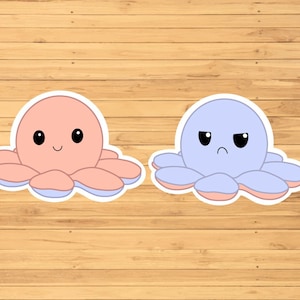 happy face mad face octopus