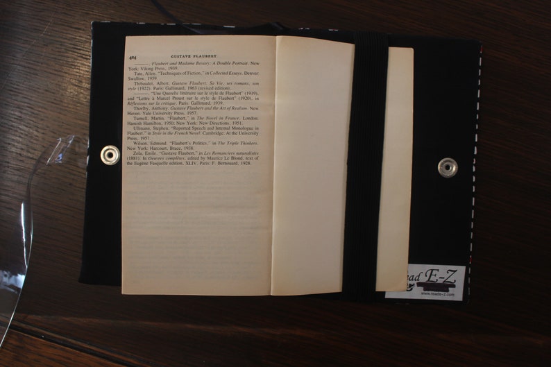 Book Cover/Holder for handsfree reading paperback size book Etsy