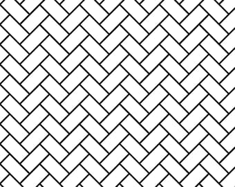 HERRINGBONE Pattern SVG, HERRINGBONE Svg cut files for Cricut, Herringbone Pattern Outline