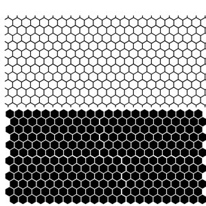 HONINGRAAT PATROON Svg, honingraat achtergrond gesneden bestanden voor Cricut, honingraat patroon clipart