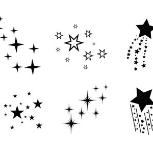 SPARKLE SVG, Stars Sparkle Svg, Sparkle Svg Cut Files For Cricut, Sparkle clipart