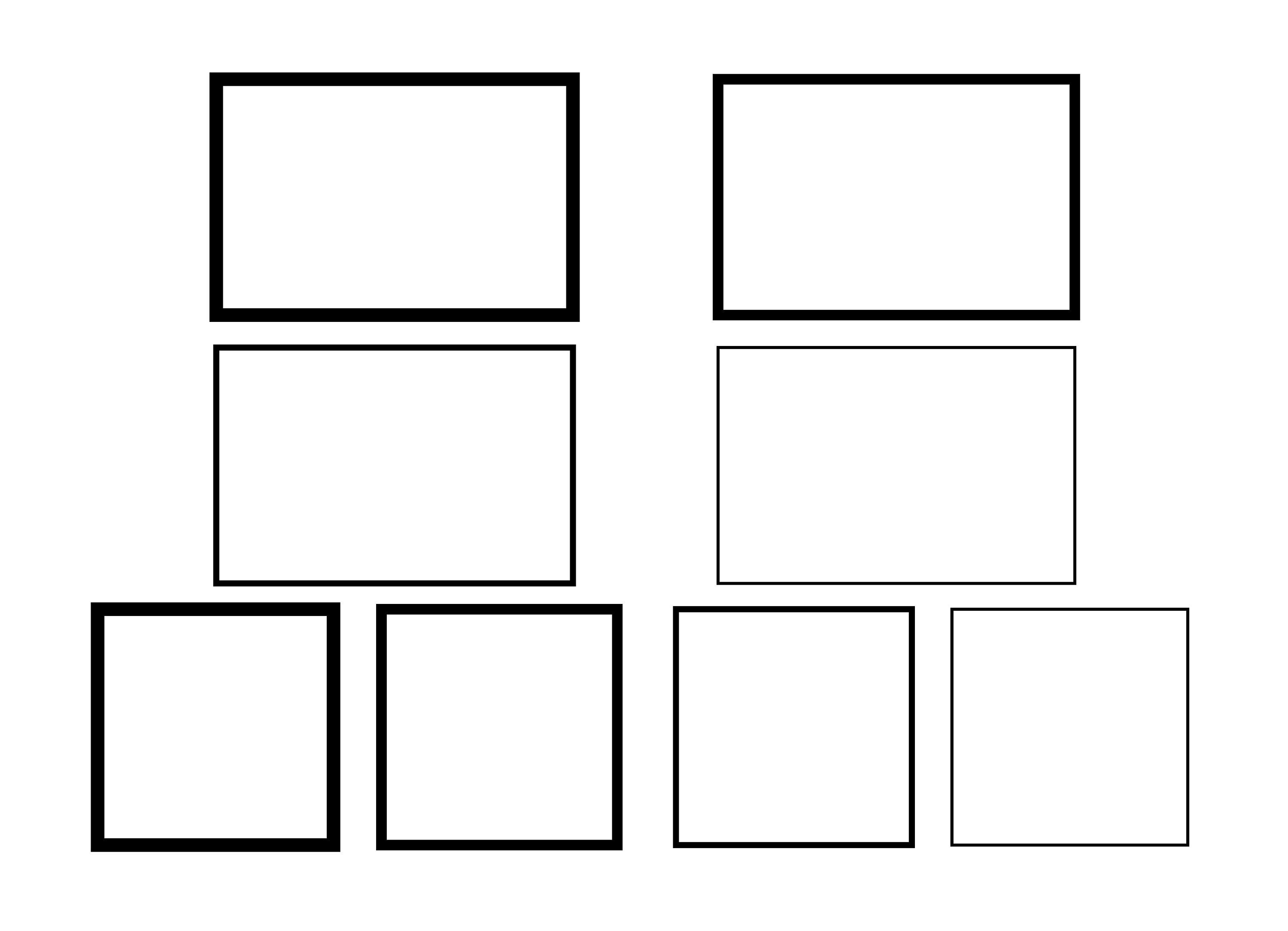 RECTANGLE SVG RECTANGLE Svg Cut Files Rectangle Outline Svg - Etsy