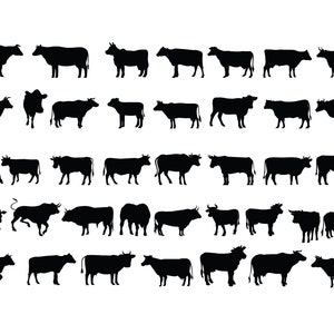 COW SVG, FARM Animals Svg, Farm Animal Svg cut files for Cricut, Cow Cut files for Cricut