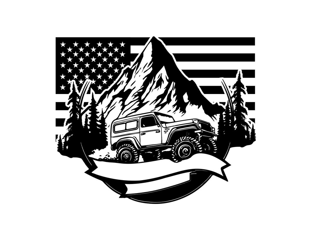 OFFROAD SVG, OFFROAD Svg Cut Files for Cricut, Mountains Svg, Offroad ...