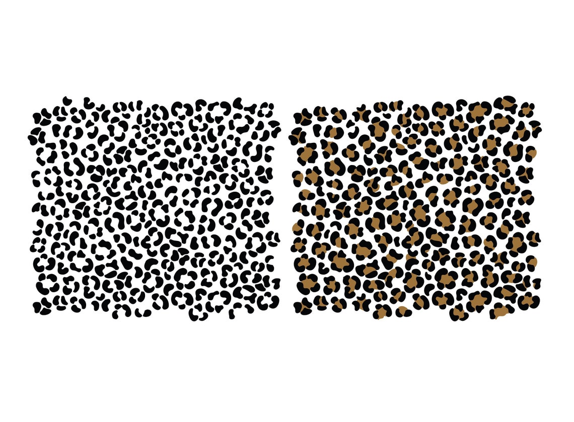 LEOPARD PATTERN SVG Leopard Print Svg Leopard Spots Svg - Etsy