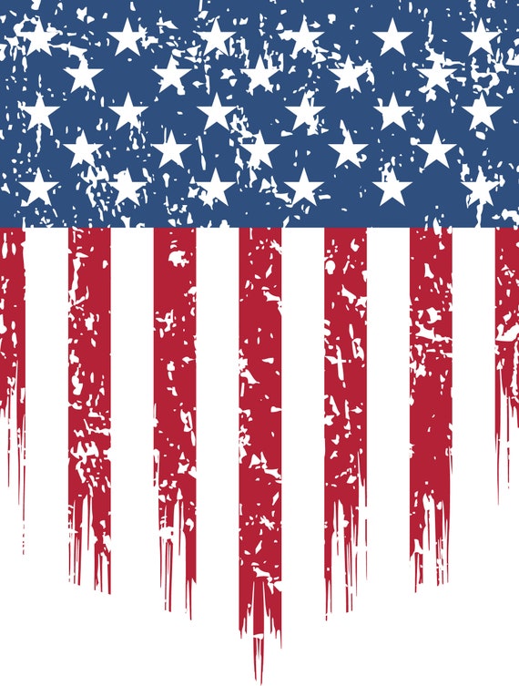 Distressed Usa Flag. Distressed Usa Flag.