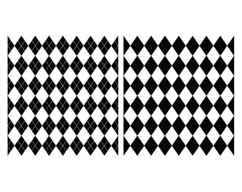 ARGYLE Pattern SVG, Diamond Pattern SVG, Argyle pattern cut files for Cricut, Argyle Clipart Svg