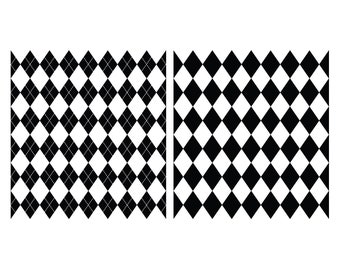 ARGYLE Pattern SVG, Diamond Pattern SVG, Argyle pattern cut files for Cricut, Argyle Clipart Svg