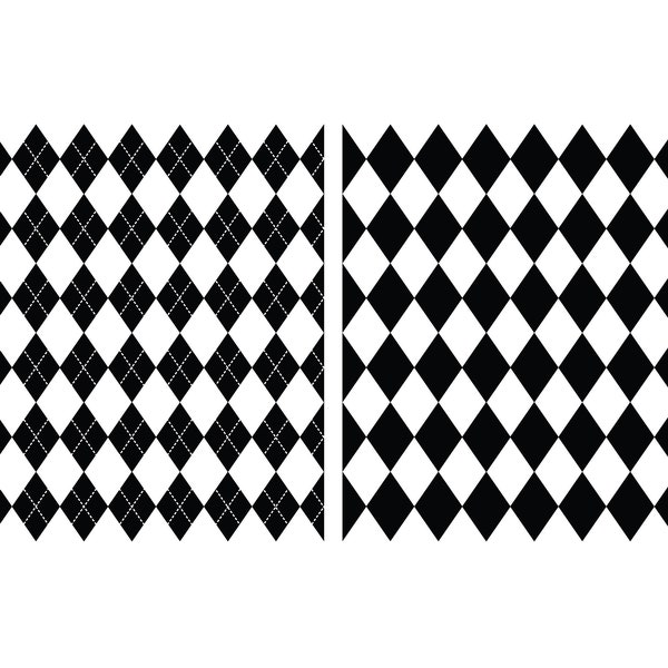 ARGYLE Pattern SVG, Diamond Pattern SVG, Argyle pattern cut files for Cricut, Argyle Clipart Svg