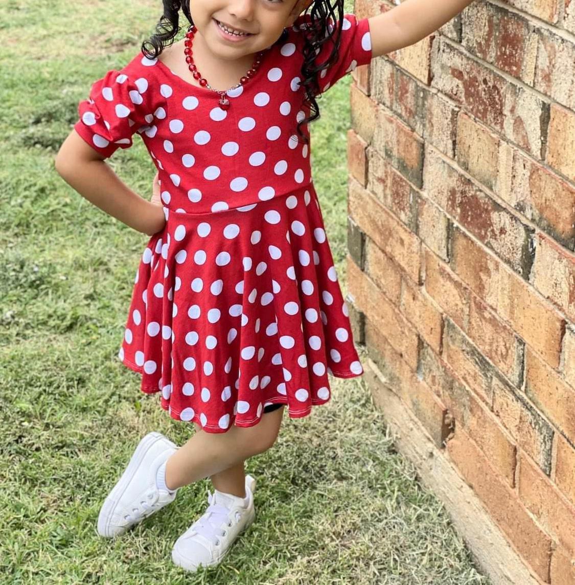 infant red polka dot dress Shirley Temple Baby Costume: Polka Dot Dress