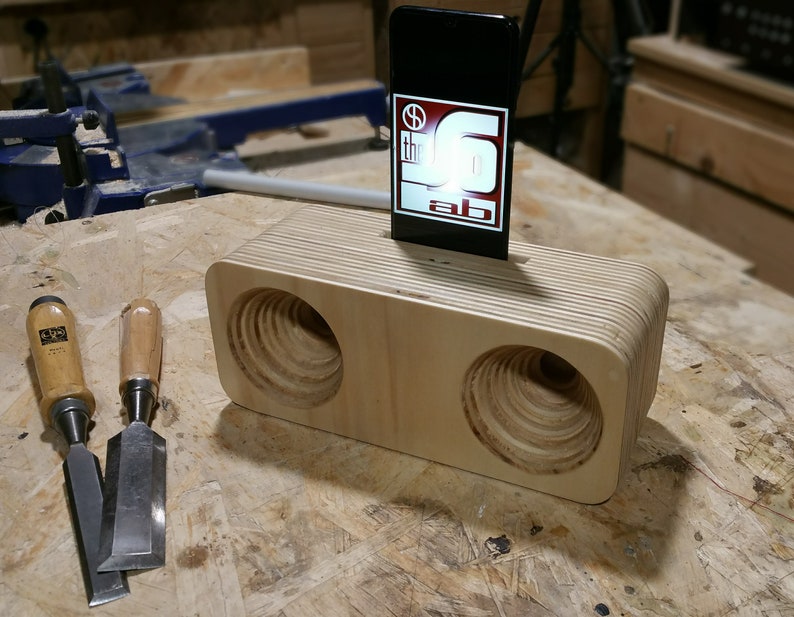 CNC ROUTER PROJECT Docking Station and Passive Speaker for Etsy