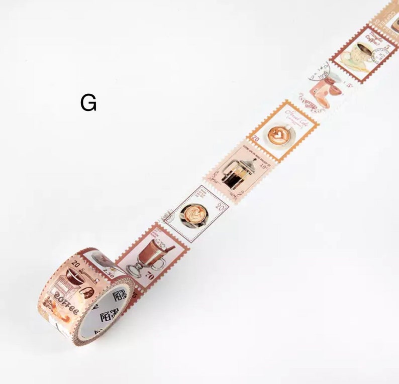 Stamp Tape Vintage Post Office Tape Arts and Crafts Etsy