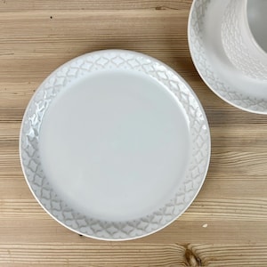 Quistgaard Cordial Trio Set - Cup, Saucer and Plate - Bing & Grøndahl - Danish Design Mid Century Modern