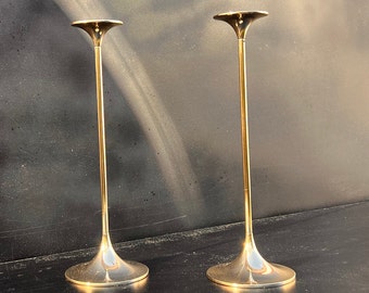 Max Brüel Torben Ørskov Denmark Hi-fi Brass Candle Holder 70's - Etsy