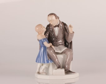 H.C. Andersen - Bing and Grøndahl B&G - Figurine no. 2037 - Danish Design Mid Century Modern