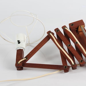 Wooden scissor lamp - Etsy 日本