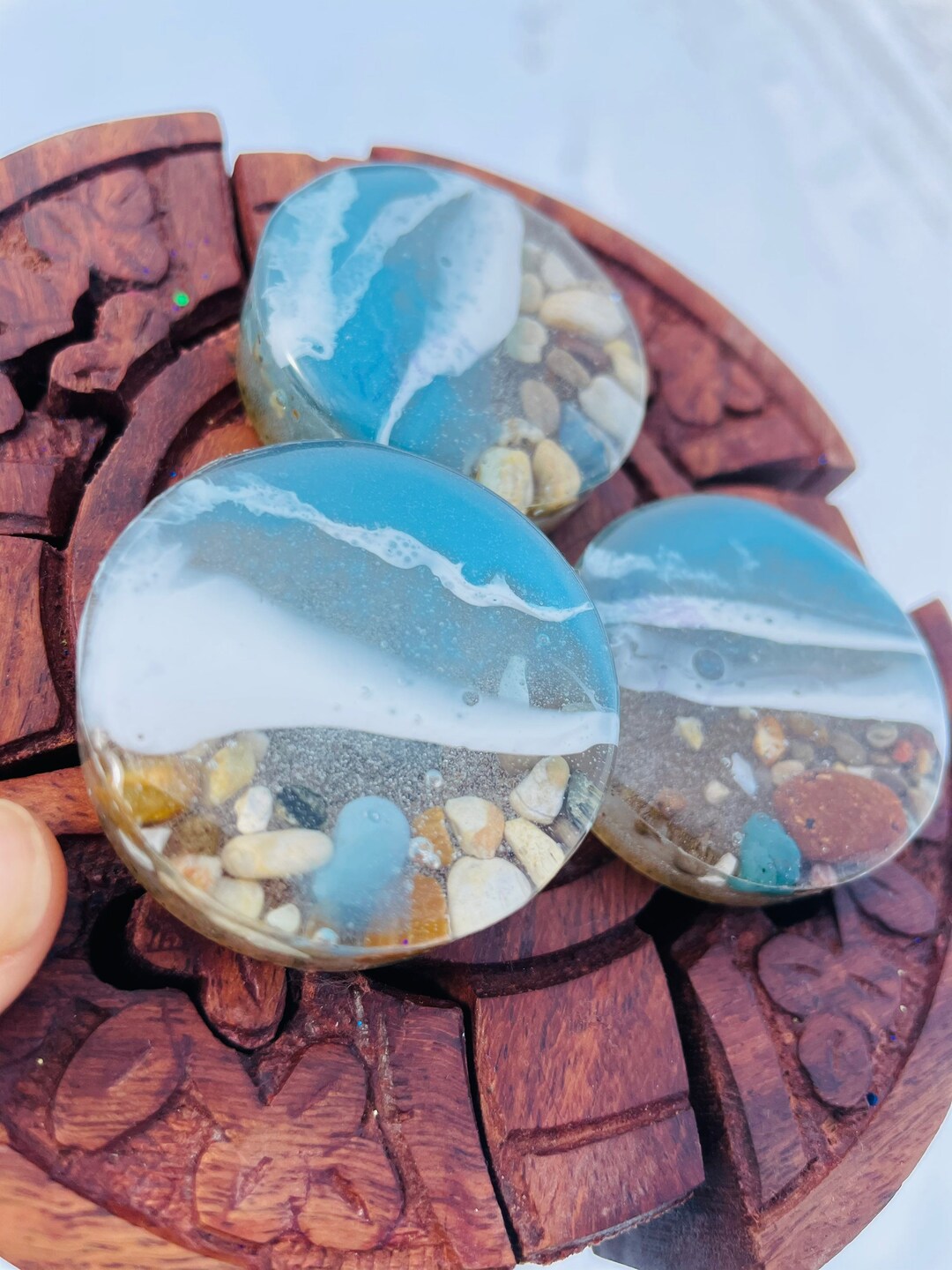 Lake Michigan Art| Great Lakes Shoreline Sand+ Stonemagnet | Looking ...