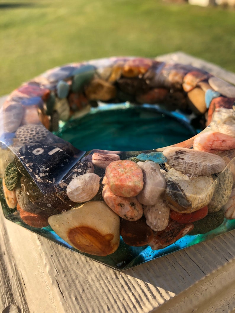 Lake Michigan Stone Ash Tray
