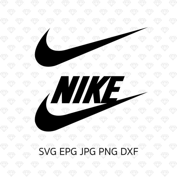 Nike Swoosh logo svg Nike Vector Nike Cutting File Nike | Etsy