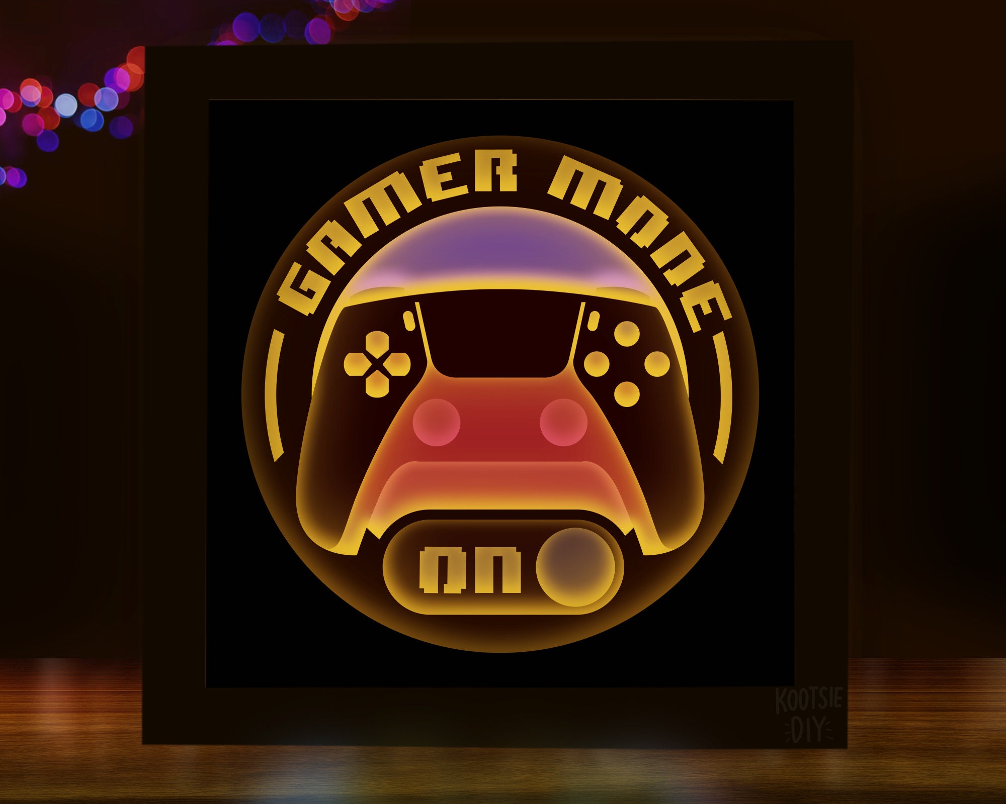 3D Video Game Shadowbox SVG for Cricut, Silhouette, Arcade 3d Layered ...
