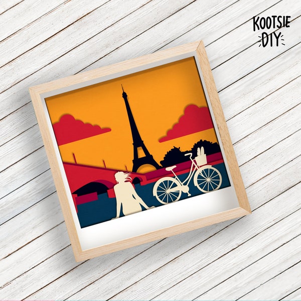 Paris Shadow Box SVG for Cricut, Silhouette, 3d layered Mandala, Eiffel Tower paper cut, Travel SVG Landscape vector Romantic Parisian Love Paris Shadow Box SVG for Cricut, Silhouette, 3d layered Mandala, Eiffel Tower paper cut, Travel SVG Landscape vector Romantic Parisian Love