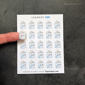 Laundry 04 • Stickers with Laundry basket icons. Handdrawn and unique, perfect for planning your Laundry and washing • bujostickers.com