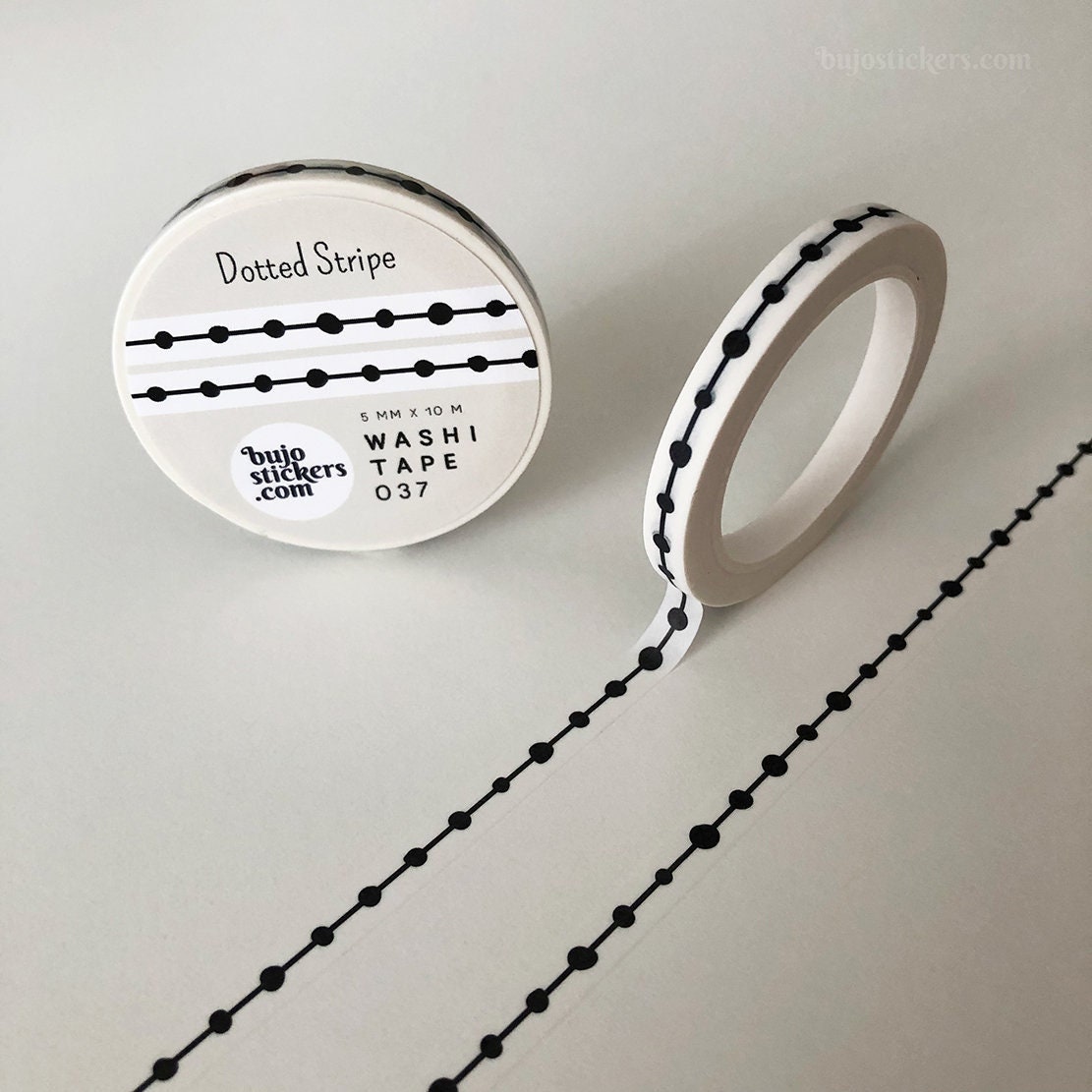 5 Rolls Washi Tape Set Creative Basic Skinny Masking Decorative Tapes �