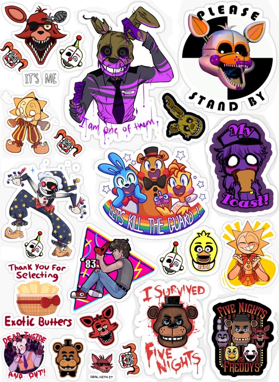 Sticker The Puppet FNAF 2 | Sticker