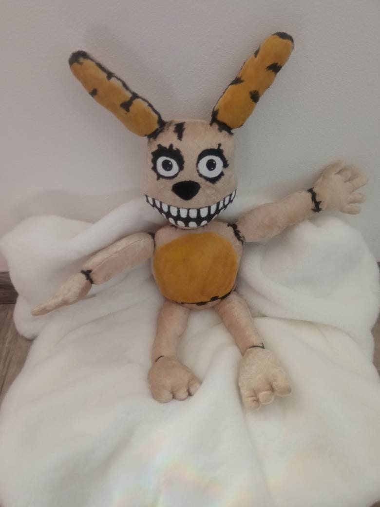 Glitchtrap Plush Birthday Gift for Kids, Spring Trap Plush with Soft and  Comfortable Cotton, Decor Plushtrap Plush, Glitchtrap Plush for All Ages, 7