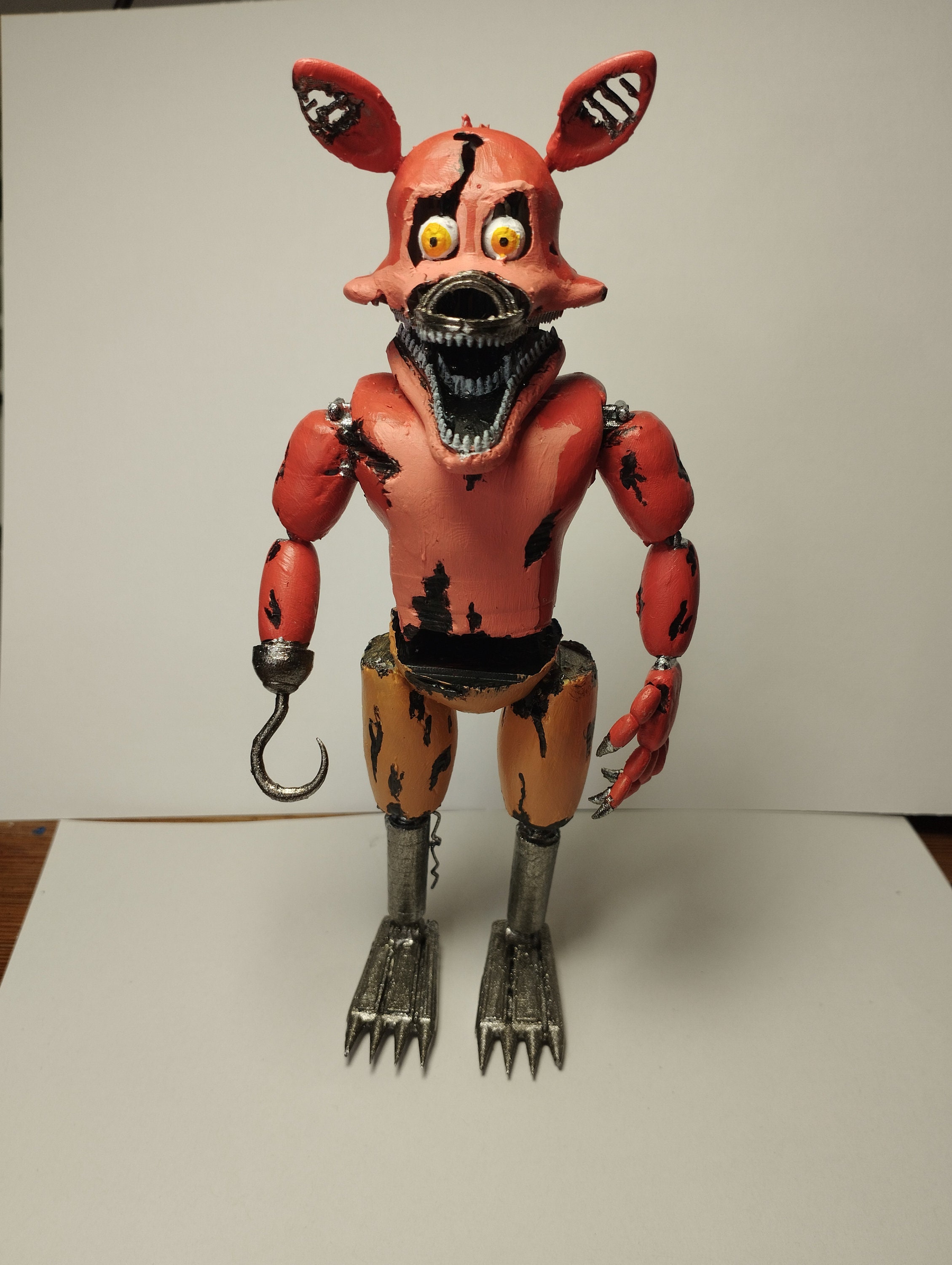 TOY MEXICAN FIGURE JUMBO FOXY FIVE NIGHTS AT FREDDY'S ANIMATRONICS 8 INCHES