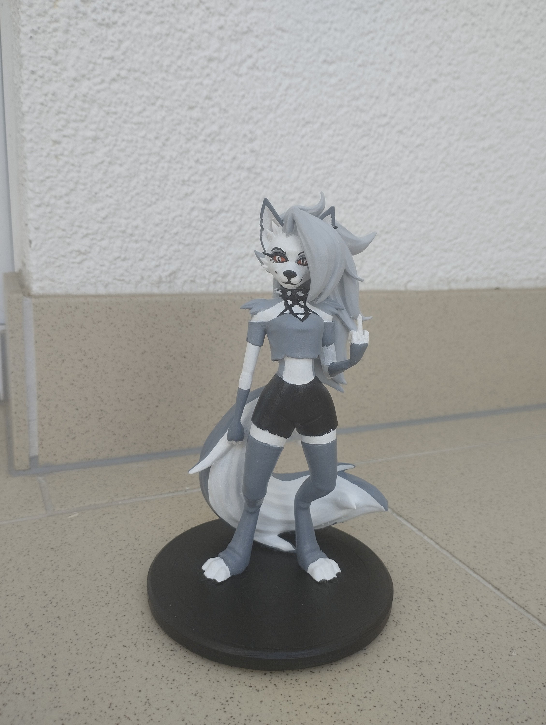 HELLUVA BOSS　LOONA ビニールフィギュア Helluva-ビニールフィギュア,コレクタブルモデル,PVC装飾品