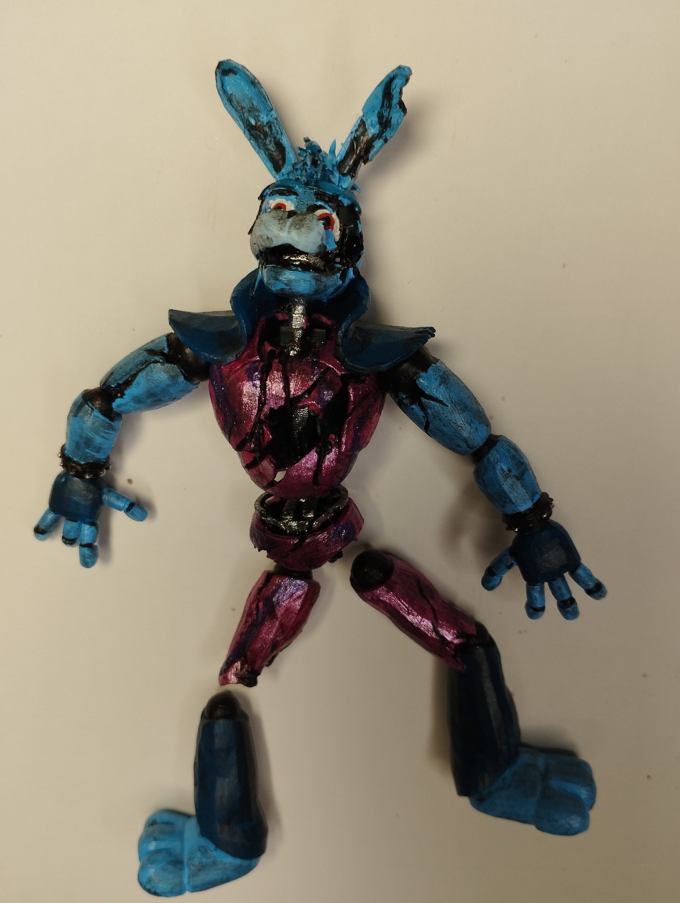 Funko Fnaf Ruin Glamrock Bonnie plush : r/fivenightsatfreddys