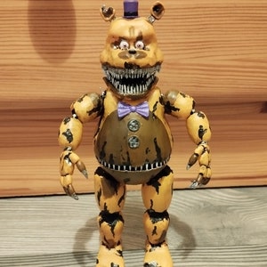 Nightmare Fredbear Furry Custom Full Body Wearable Parts with