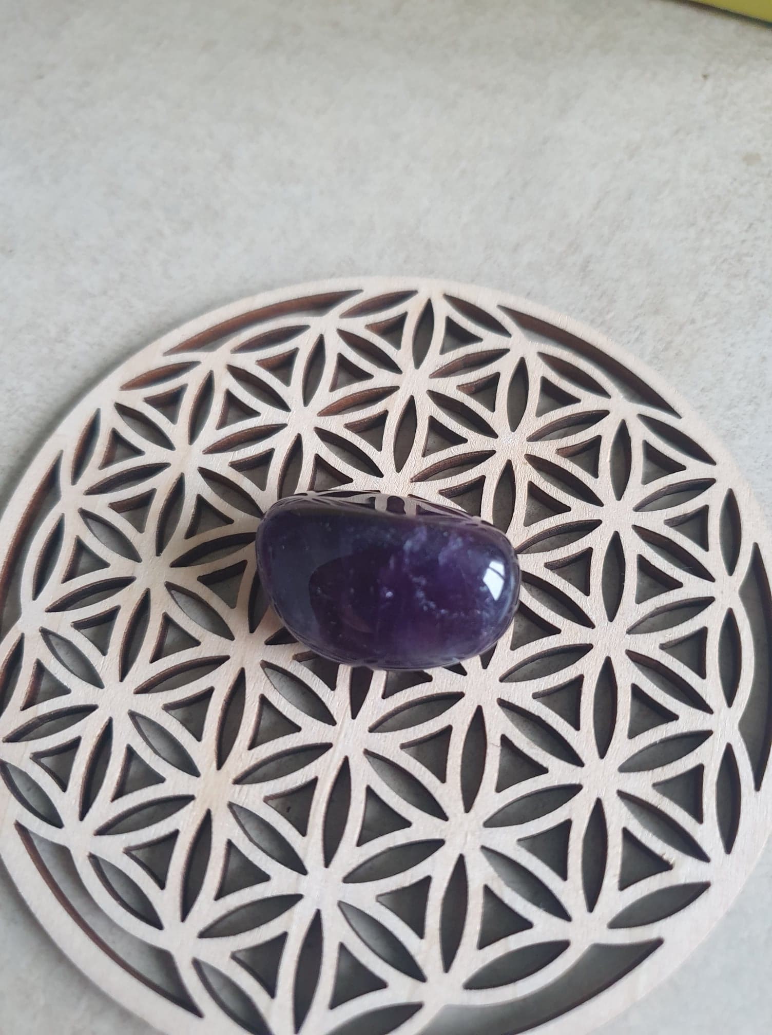Pierre Roulée Amethyste