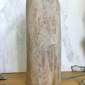 One of a Kind Large 74cm and Heavy Rustic Tasteful Handmade Out of Rare Piece of Driftwood size wise Table Lamp Base image 4